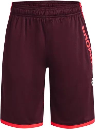 Vista 3 de Under Armour Pantalones cortos Stunt 3.0 para niños (005) negro/verde pajarito/blanco