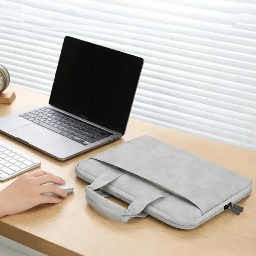 Vista 7 de Lacdo Funda protectora para laptop para MacBook Air M5/A3448 (2026), M4/A3241 2025, M3/A3114, M2/A2941, MacBook Pro A1990 A1707 de 15 pulgadas Gris