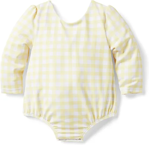 Vista 2 de Janie and Jack Guinga para bebé niña niño o niña, color amarillo, 0-3 meses, Amarillo