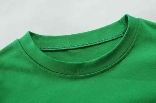 Vista 5 de Camisetas de trébol irlandés de manga corta para niños de 2 a 8 años