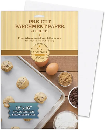 Vista 12 de Mrs. Anderson's Baking Rondas de pastel de pergamino antiadherentes, 8 pulgadas, 36 hojas