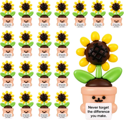 Vista 41 de Gejoy 25 piezas de mini figuras de pato, coloridos regalos motivacionales positivos, decoraciones inspiradoras de animales para graduación