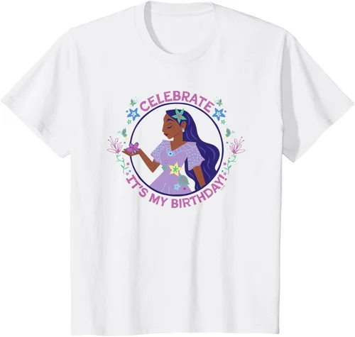 Vista 19 de Disney Encanto Isabela Madrigal It's My Birthday - Camiseta, Negro