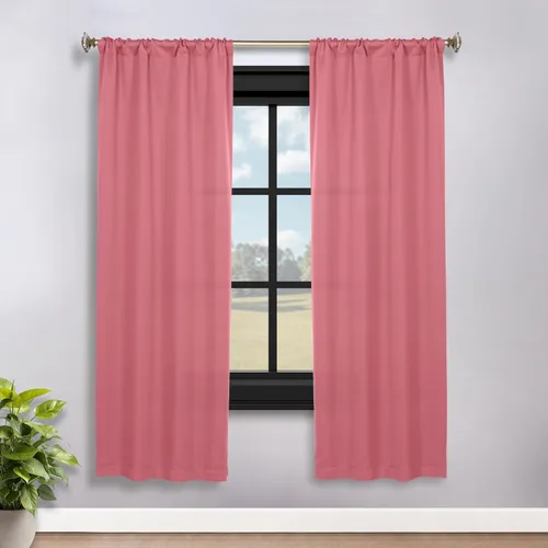 Vista 119 de Superior Cortinas opacas, oscurecimiento de habitación, dormitorio, cortinas, cocina, detalles de ventana de sala de estar, bloqueo solar, térmico