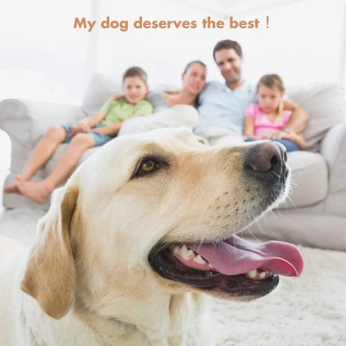 Vista 7 de GLADOG Capullos de algodón grandes profesionales de 6 pulgadas para perros, especialmente diseñados con mango de bambú, grandes medios seguros