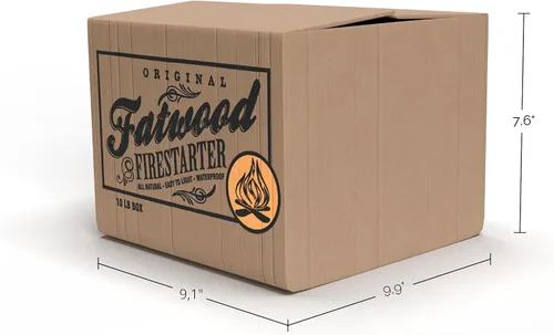 Vista 9 de Fatwood - Palos de inicio de fuego, caja de 10 libras, para interiores o exteriores, 100% naturales, iniciadores de fuego de pino para fogatas