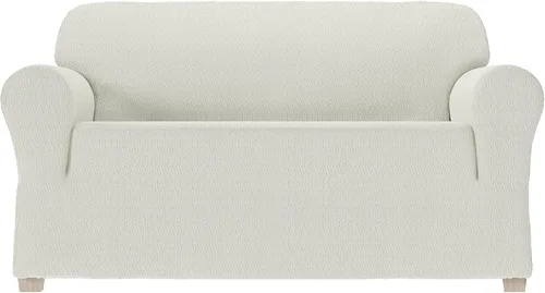 Vista 18 de Zenna Home Simply Fit - Funda elástica para sofá (1 pieza), color crudo