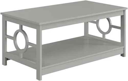 Vista 6 de Convenience Concepts Mesa de centro Ring color blanco