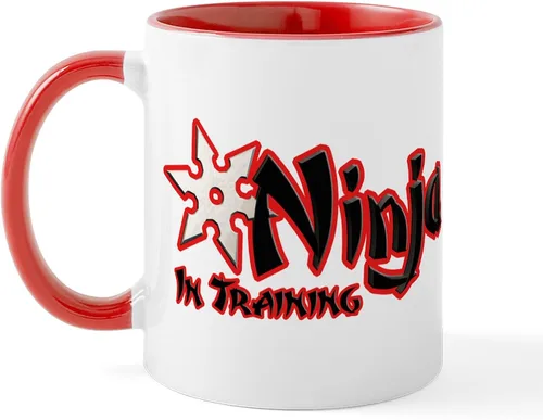 Vista 133 de CafePress Ascii - Taza de café de cerámica, taza de té, 11 onzas