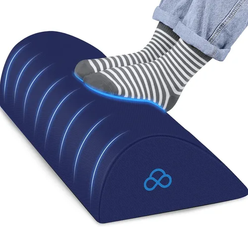 Vista 10 de StepLively Almohada Ergonómica de Reposapiés para Debajo del Escritorio en el Trabajo, Almohada de Soporte Reposapiés Anti-Fatiga para Alivio