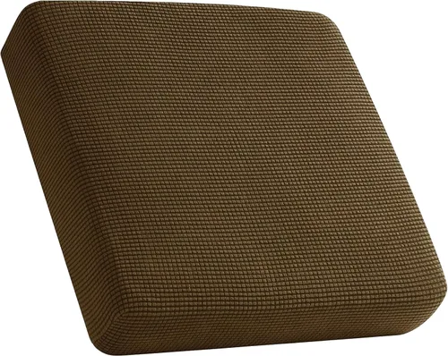 Vista 55 de Funda de cojín elástica individual para sofá, funda protectora de repuesto para cojín Chesterfield, funda de cojín para asiento de caravana