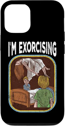 Vista 28 de Funda de nostalgia vintage de película de terror para iPhone 16
