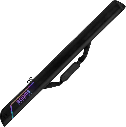 Vista 7 de Booms Fishing PB3 - Funda para caña de pescar de 4.4 pies a 5 pies, funda plegable portátil para caña de pescar con cremalleras bidireccionales