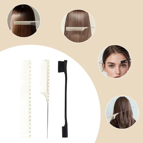 Vista 9 de Peine Eléctrico Caliente Alisador de Cabello Peine de Prensado con Calor Rizador Plancha Plana Cepillo Alisador de Cabello para Negro Natural, Peine