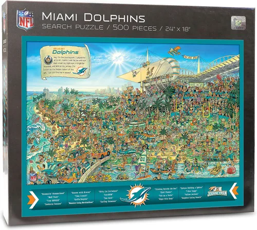 Vista 25 de YouTheFan NFL Joe Journeyman - Rompecabezas de equipo de 500 piezas de 18 x 24 pulgadas