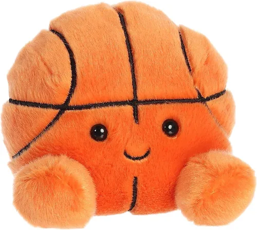 Vista 3 de Aurora® Adorable Palm Pals™ Hoops Basketball™ - Divertido peluche coleccionable para coleccionistas de niños y adultos, perfecto para decorar