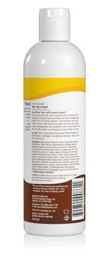 Vista 2 de Acondicionador Alba Botanica Más Humedad, Leche de Coco, 12 oz (El embalaje puede variar)