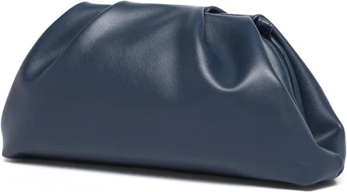 Vista 11 de Bolsos de mano de cuero PU suave para mujer Bolso de noche elegante y lujoso formal