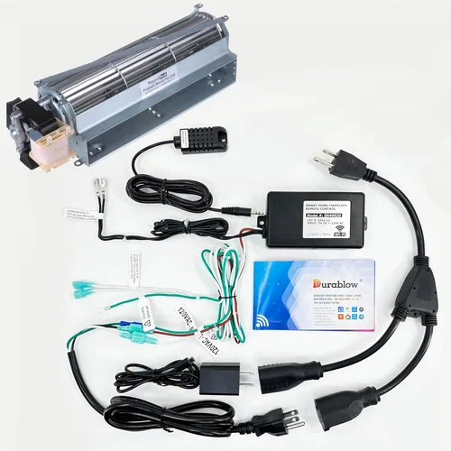 Vista 22 de Durablow TR2001 - Kit de control remoto de encendido y apagado para chimenea de gas con válvula Millivolt o módulo de encendido electrónico, caja