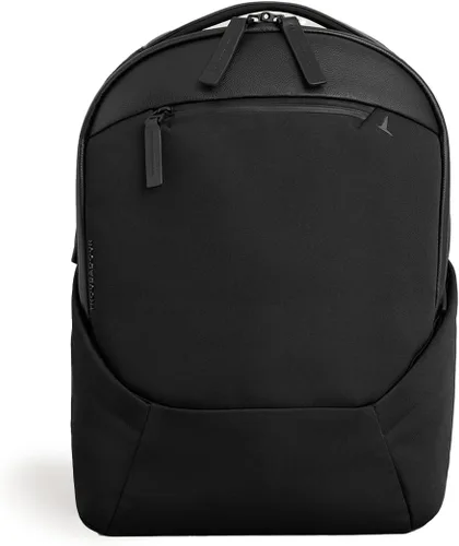 Vista 11 de Mochila para portátil Troubadour Apex Compact 16L de alta calidad - Ergonómica y resistente al agua - Diseñada para trabajo y viajes - Azul marino