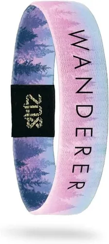 Vista 2 de ZOX Bracelets Stretchy Elastic Band with Motivational Affirmations and Beautiful Artwork, Great Gift for Men, Women, and Kids