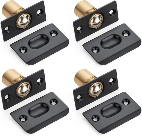 Vista 11 de Ravinte Hardware Pestillo de bola para puerta de armario, reemplazo de bola de puerta, accesorios de puerta de cierre de bola, acero inoxidable
