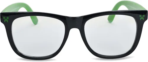 Vista 5 de Minecraft Gafas de bloqueo de luz azul con bolsa para computadora y protección de gafas para videojuegos