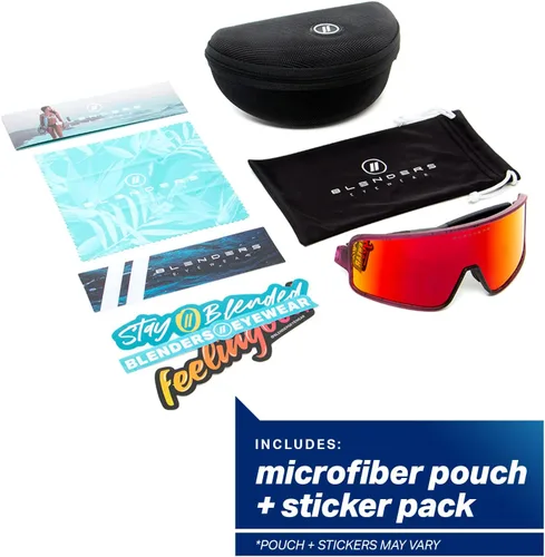 Vista 42 de Blenders Eyewear Eclipse X2 - Gafas de sol polarizadas - Lente envolvente - 100% protección UV - Para hombres y mujeres