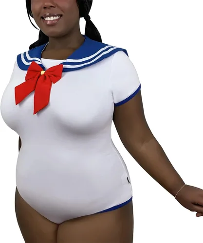 Vista 5 de Littleforbig - Pijama de algodón para enterizo conjunto de falda mágica para cosplay