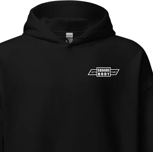 Vista 4 de Aggressive Thread Sudadera con capucha de cuerpo cuadrado 1973-1987 Trucks Squarebody
