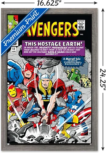 Vista 3 de Trends International Marvel Comics - Póster de pared de Avengers #12