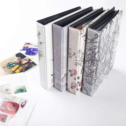 Vista 7 de BigTrend - Mini álbum de fotos de 64 bolsillos para cámara instantánea Fujifilm Instax Mini 7s 8 8+ 9 25 26 50s 70 90 y tarjeta de nombre
