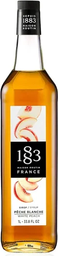 Vista 94 de 1883 Jarabe de Amaretto para bebidas, fabricado en Francia, botella de plástico de 1 litro