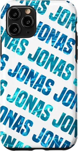 Vista 29 de Funda personalizada para iPhone 16 Jonas para teléfono, color azul y verde azulado