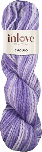 Vista 8 de Circulo Inlove Slim, 100% algodón brasileño, hilo para ganchillo y tejido, hilo suave para bebé, peso DK #3, color 1317, color solar