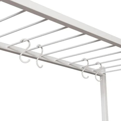 Vista 6 de Honey-Can-Do Estante de cocina para panadero, blanco/roble SHF-09513 blanco