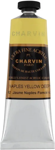 Vista 164 de Charvin Pintura acrílica profesional extrafina – verde absenta, tubo de 2.1 fl oz, pigmentos de triple fresado, resistente a la luz, pinturas