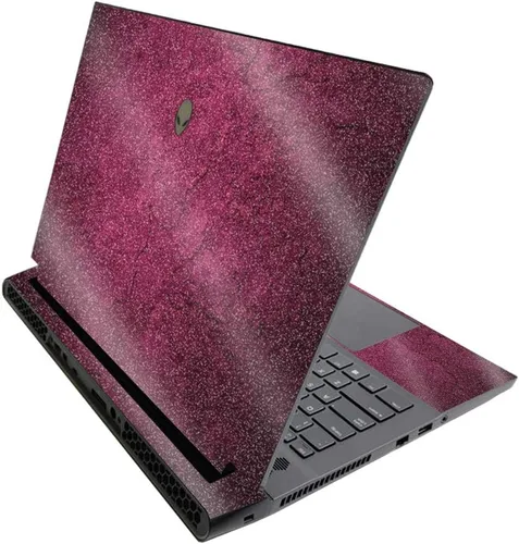 Vista 616 de MightySkins - Skin brillante con purpurina para Alienware M17 R3 (2020) y M17 R4 (2021) - Diversión de los años 90 Acabado duradero con purpurina