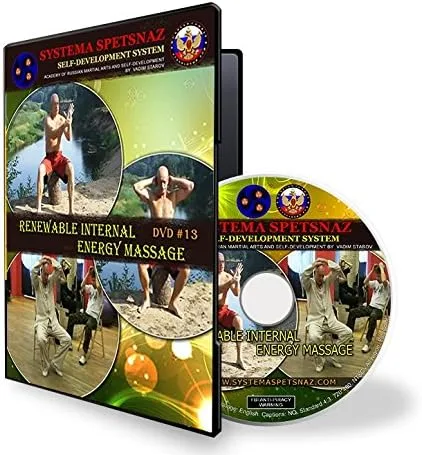 Vista 4 de Ruso DVD de entrenamiento de artes marciales # 13renovable interno energía masajeinterno energía Chi entrenamiento vídeo por ruso Systema Spetsnaz