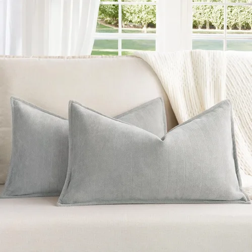 Vista 53 de ZWJD - Juego de 2 fundas de cojín decorativo de 16 x 16 pulgadas, de felpilla, con diseño elegante, suaves, para sofá, cama y decoración del hogar