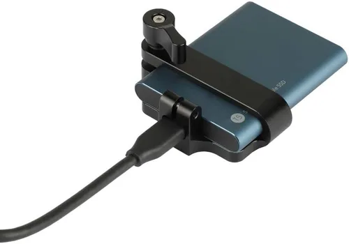 Vista 3 de CAMVATE Soporte de montaje SSD para Samsung T5 SSD con roscas de tornillo de 1/4"-20 y M5 - 1969