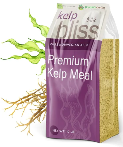 Vista 7 de Kelp Bliss (10 libras) + Char Bliss (8 cuartos de galón) – Fertilizante orgánico de harina de algas y biocarbón orgánico para plantas – Carbón
