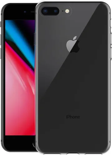 Vista 2 de MaiJin Funda para Apple iPhone 7 Plus/iPhone 8 Plus (5.5 pulgadas) TPU suave goma gel parachoques transparente contraportada