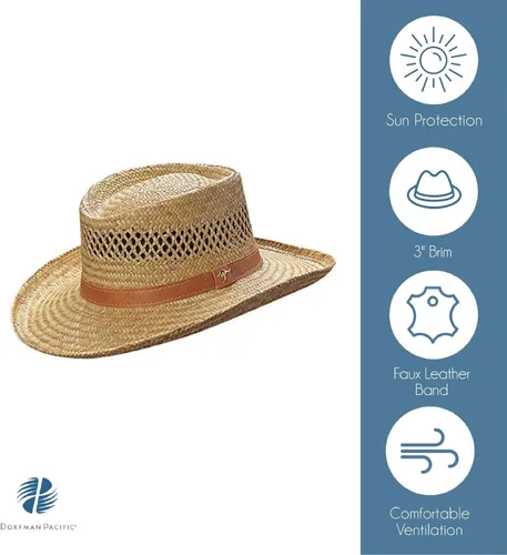 Vista 2 de Dorfman Pacific Co.Sombrero Rush Gambler para hombre