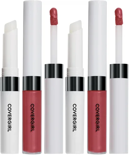 Vista 10 de COVERGIRL Outlast - Color de labios para todo el día con capa superior, 005 All-Star