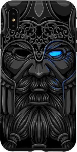 Vista 11 de Allfather Odin - Raven God - Norse Viking God in Asgard Case for iPhone 17