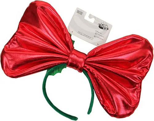 Vista 4 de FUN Costumes Giant Christmas Bow Headband