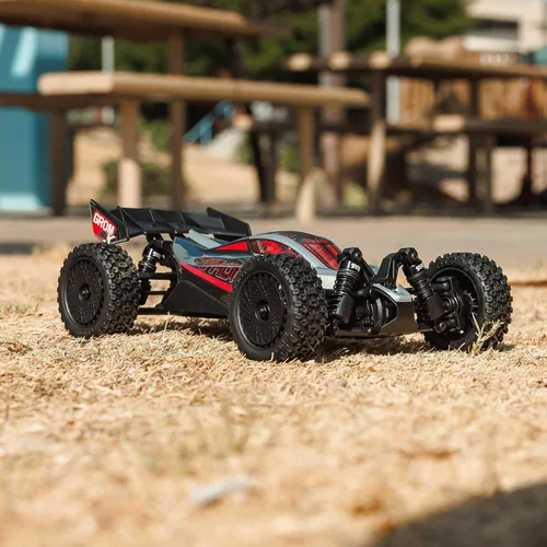 Vista 2 de ARRMA Typhon GROM 4X4 223S BLX Buggy RTR sin escobillas, color plateado
