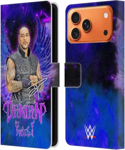 Vista 18 de Head Case Designs Funda de piel con licencia oficial de la WWE Portrait Damian Priest compatible con Apple iPhone 11