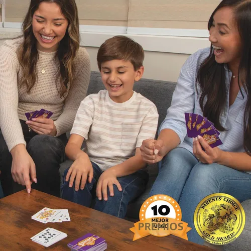 Vista 5 de Five Crowns Travel Case Rummy Style Juego de cartas para niños, noche de Cinco Corona